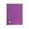 Adiroffice Large Steel Dual Locking Medication Cabinet in Purple ADI999-04-PUR-MK - alternate 2